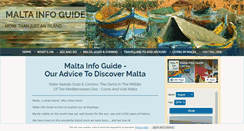 Desktop Screenshot of maltainfoguide.com